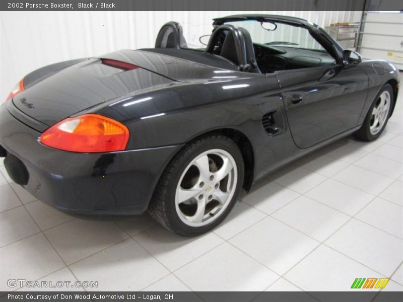 Black / Black 2002 Porsche Boxster