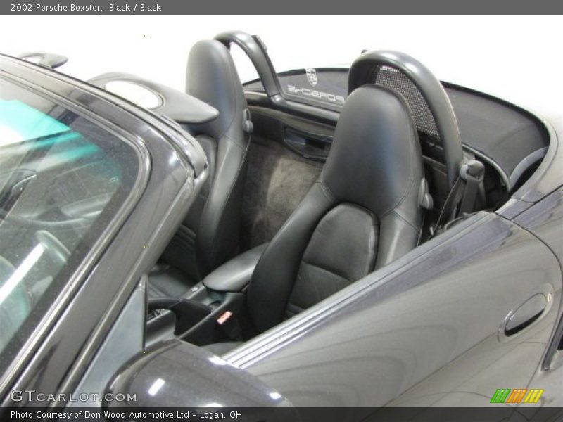 Black / Black 2002 Porsche Boxster