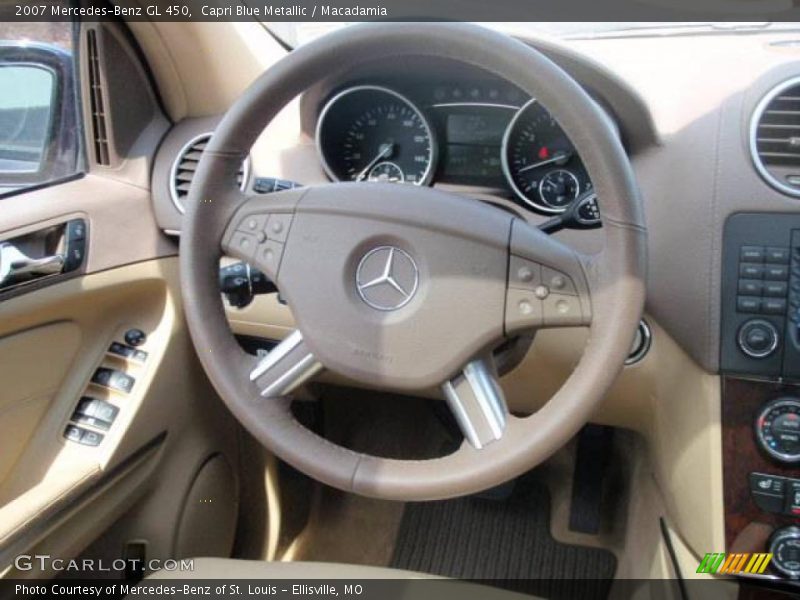 Capri Blue Metallic / Macadamia 2007 Mercedes-Benz GL 450