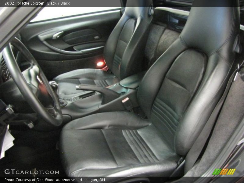 Black / Black 2002 Porsche Boxster