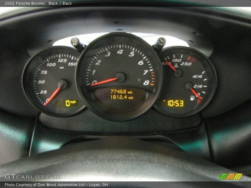 Black / Black 2002 Porsche Boxster