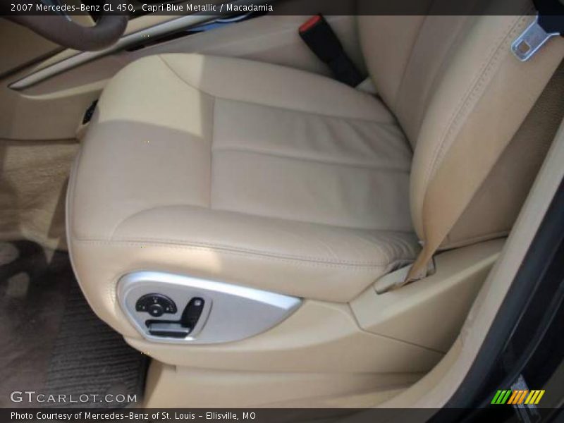 Capri Blue Metallic / Macadamia 2007 Mercedes-Benz GL 450