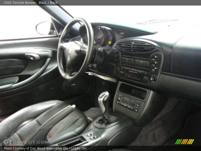 Black / Black 2002 Porsche Boxster