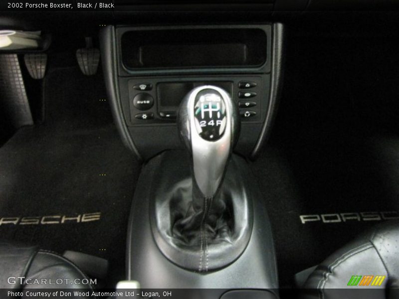 Black / Black 2002 Porsche Boxster