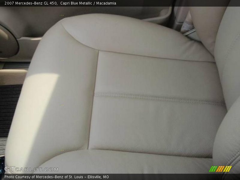 Capri Blue Metallic / Macadamia 2007 Mercedes-Benz GL 450