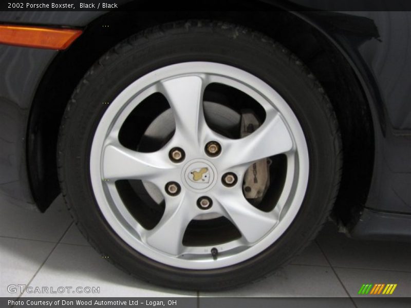 Black / Black 2002 Porsche Boxster