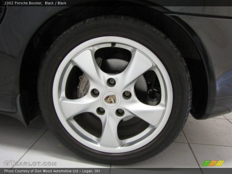 Black / Black 2002 Porsche Boxster