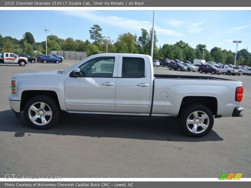  2015 Silverado 1500 LT Double Cab Silver Ice Metallic