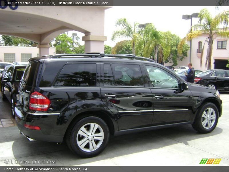 Obsidian Black Metallic / Black 2007 Mercedes-Benz GL 450