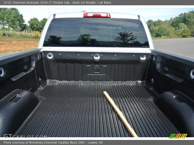 Silver Ice Metallic / Jet Black 2015 Chevrolet Silverado 1500 LT Double Cab