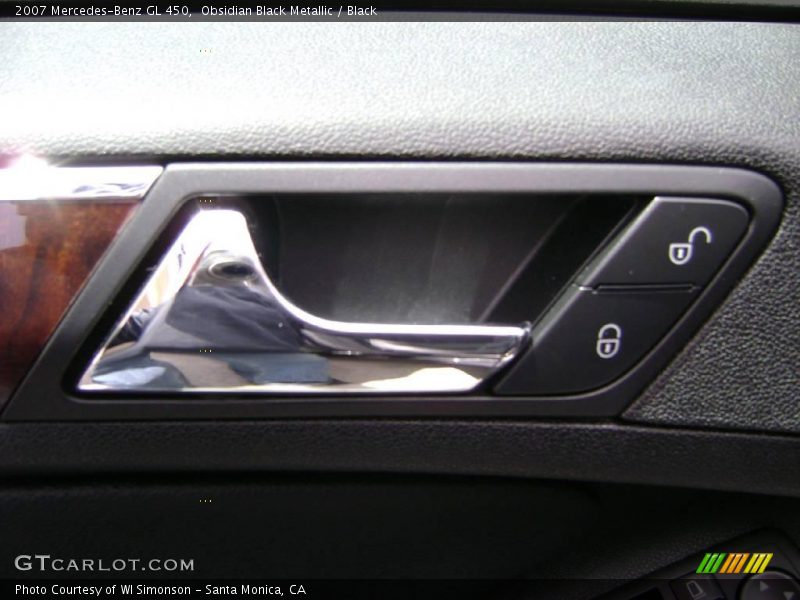 Obsidian Black Metallic / Black 2007 Mercedes-Benz GL 450