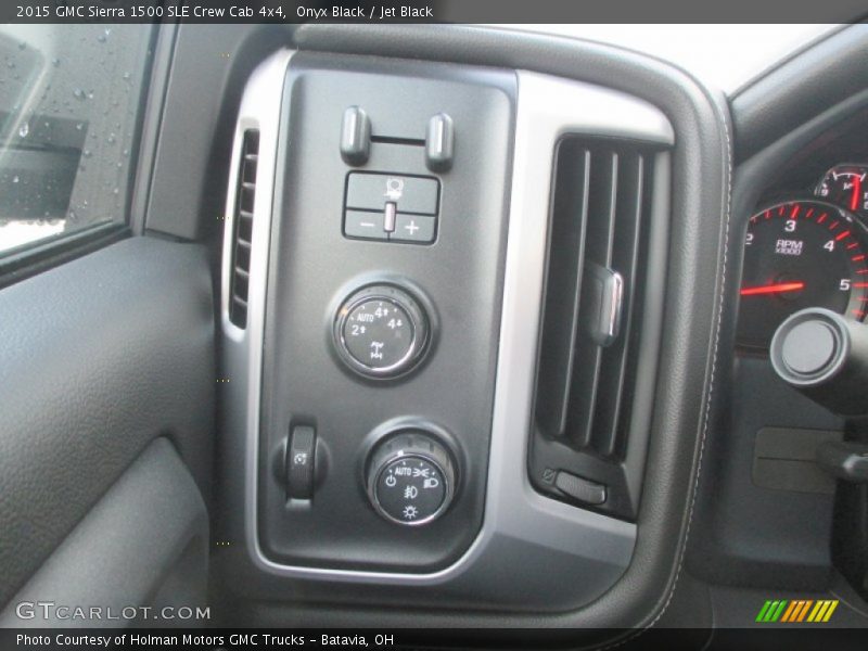 Onyx Black / Jet Black 2015 GMC Sierra 1500 SLE Crew Cab 4x4