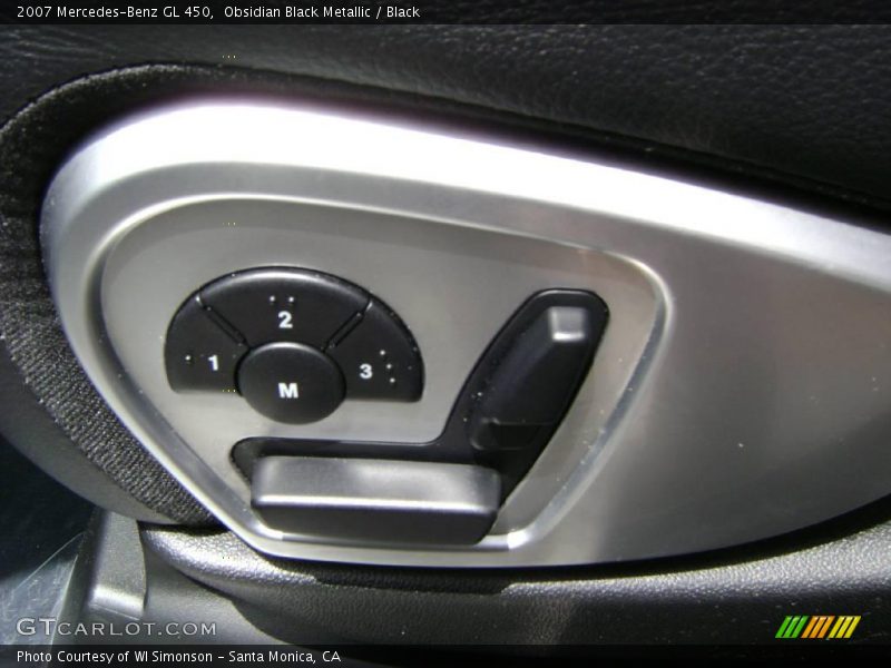 Obsidian Black Metallic / Black 2007 Mercedes-Benz GL 450