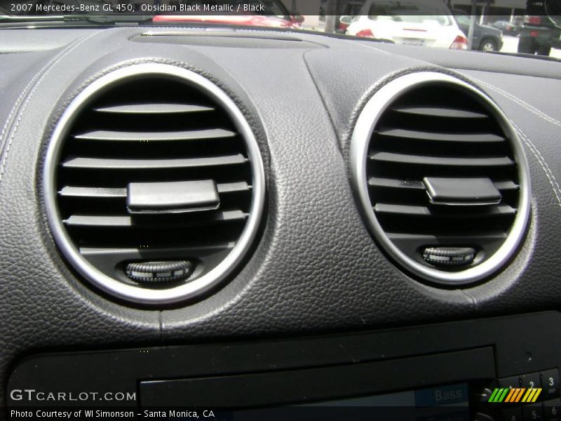 Obsidian Black Metallic / Black 2007 Mercedes-Benz GL 450