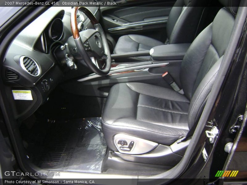 Obsidian Black Metallic / Black 2007 Mercedes-Benz GL 450