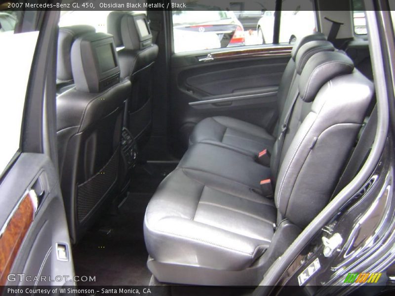 Obsidian Black Metallic / Black 2007 Mercedes-Benz GL 450