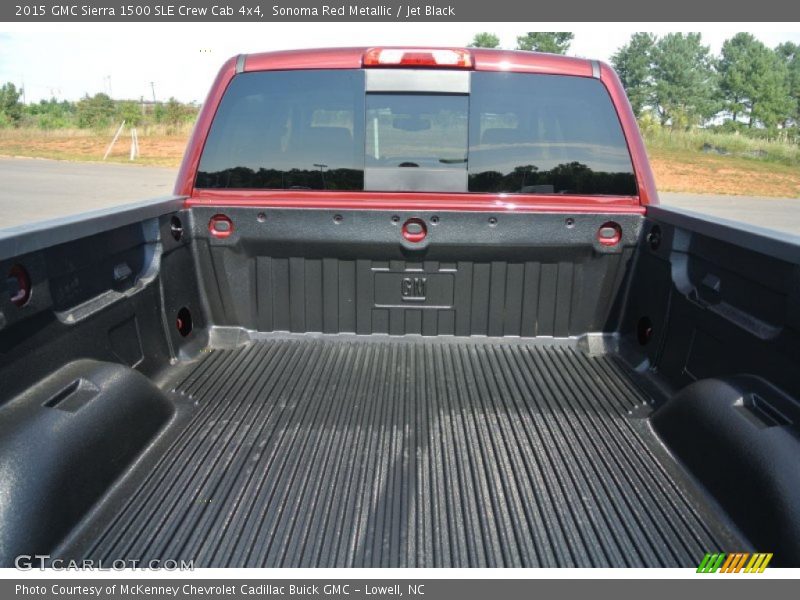 Sonoma Red Metallic / Jet Black 2015 GMC Sierra 1500 SLE Crew Cab 4x4