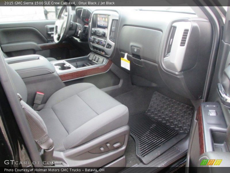 Onyx Black / Jet Black 2015 GMC Sierra 1500 SLE Crew Cab 4x4