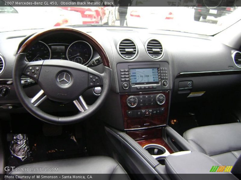 Obsidian Black Metallic / Black 2007 Mercedes-Benz GL 450