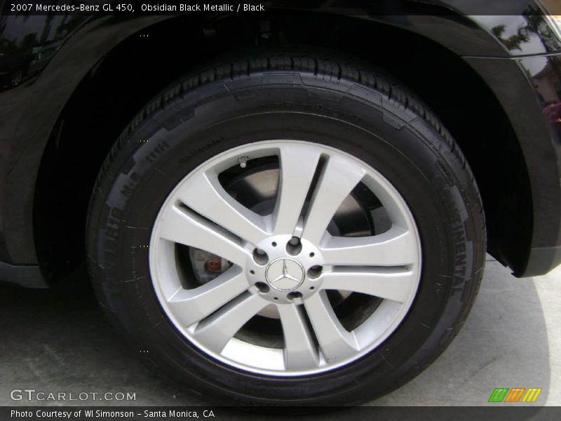 Obsidian Black Metallic / Black 2007 Mercedes-Benz GL 450