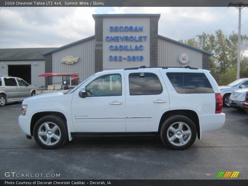 Summit White / Ebony 2009 Chevrolet Tahoe LTZ 4x4