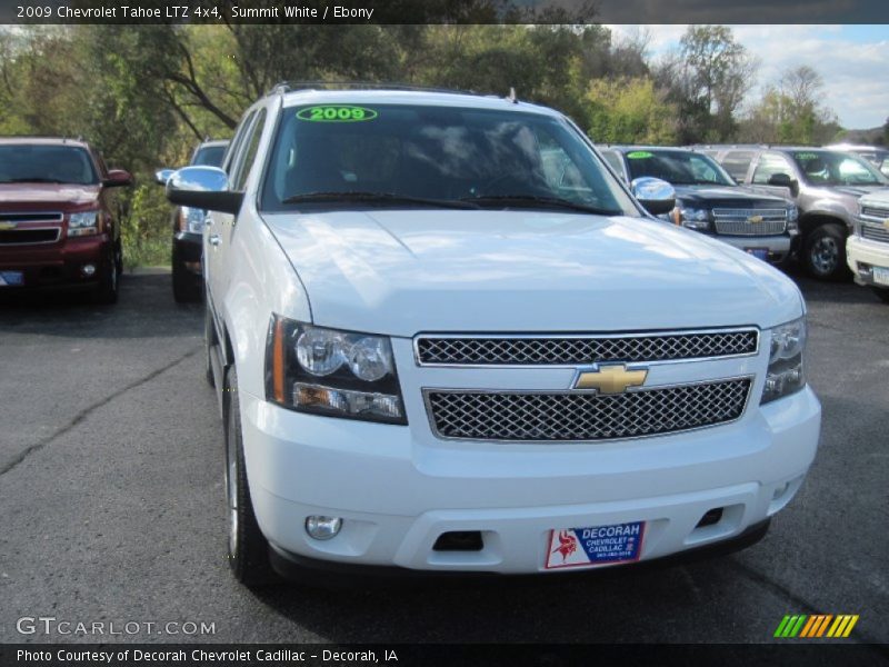Summit White / Ebony 2009 Chevrolet Tahoe LTZ 4x4