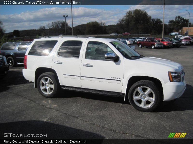 Summit White / Ebony 2009 Chevrolet Tahoe LTZ 4x4