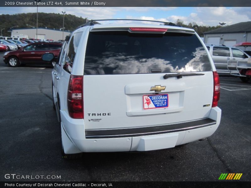 Summit White / Ebony 2009 Chevrolet Tahoe LTZ 4x4