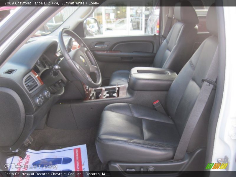 Summit White / Ebony 2009 Chevrolet Tahoe LTZ 4x4