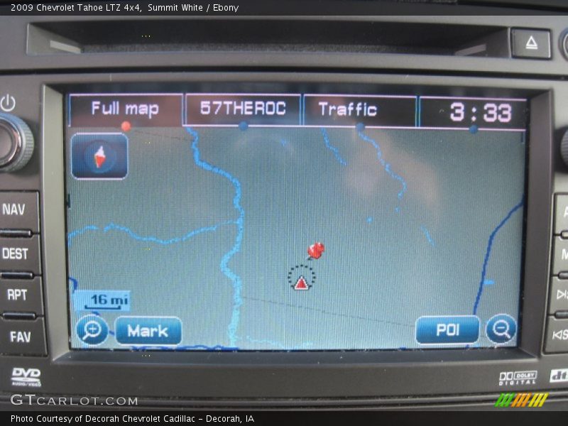 Summit White / Ebony 2009 Chevrolet Tahoe LTZ 4x4