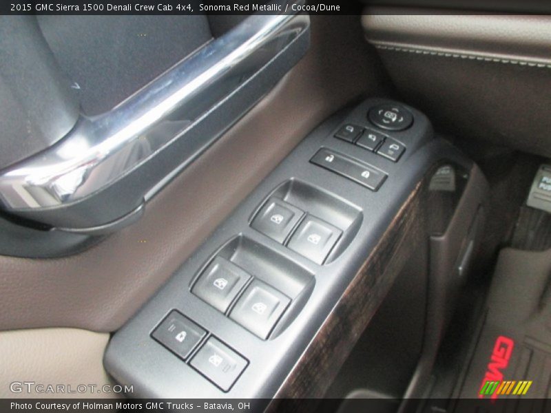 Sonoma Red Metallic / Cocoa/Dune 2015 GMC Sierra 1500 Denali Crew Cab 4x4