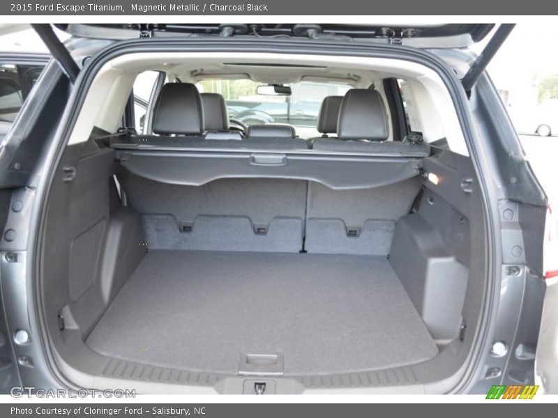  2015 Escape Titanium Trunk