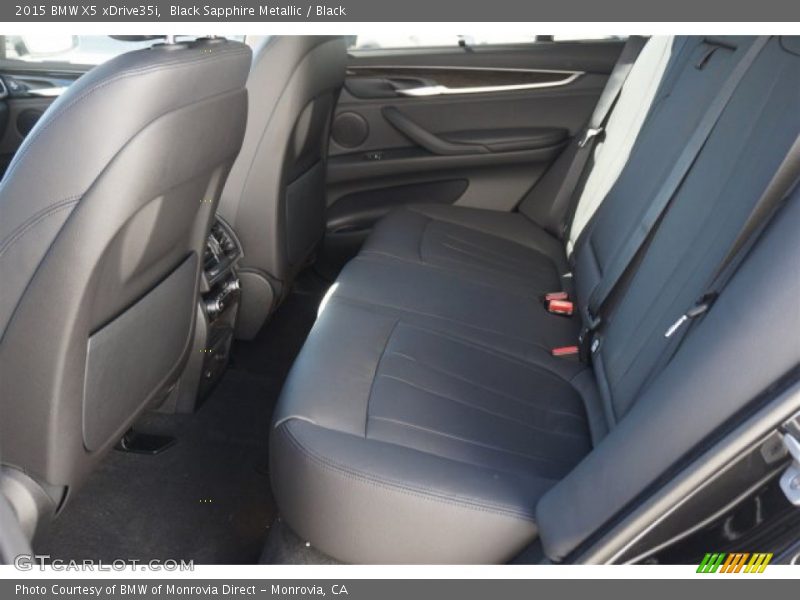 Rear Seat of 2015 X5 xDrive35i