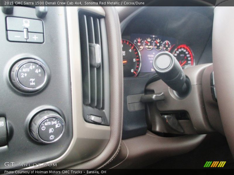 Sonoma Red Metallic / Cocoa/Dune 2015 GMC Sierra 1500 Denali Crew Cab 4x4