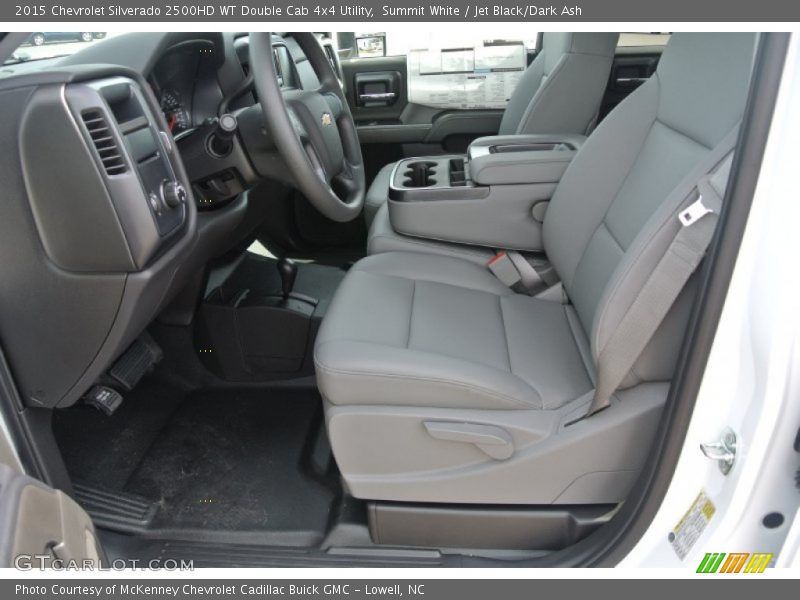 Summit White / Jet Black/Dark Ash 2015 Chevrolet Silverado 2500HD WT Double Cab 4x4 Utility