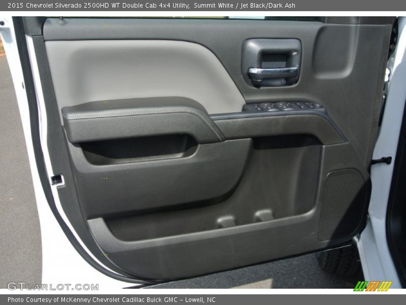Summit White / Jet Black/Dark Ash 2015 Chevrolet Silverado 2500HD WT Double Cab 4x4 Utility