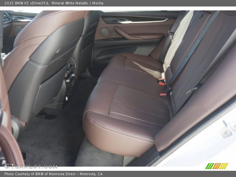 Mineral White Metallic / Mocha 2015 BMW X5 xDrive35d