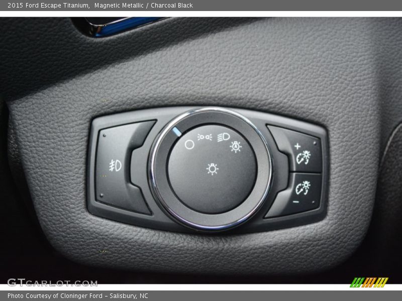 Controls of 2015 Escape Titanium