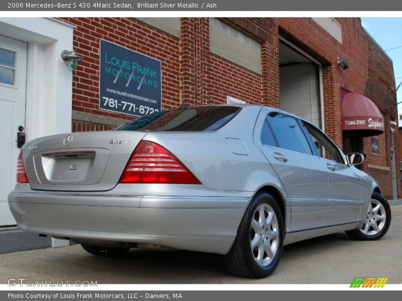 Brilliant Silver Metallic / Ash 2006 Mercedes-Benz S 430 4Matic Sedan