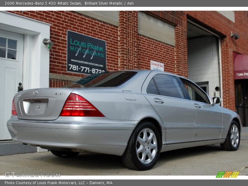 Brilliant Silver Metallic / Ash 2006 Mercedes-Benz S 430 4Matic Sedan