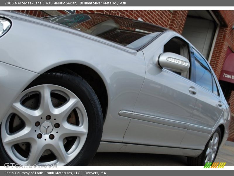Brilliant Silver Metallic / Ash 2006 Mercedes-Benz S 430 4Matic Sedan