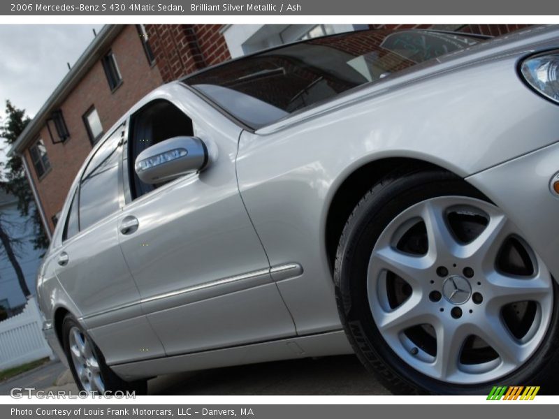 Brilliant Silver Metallic / Ash 2006 Mercedes-Benz S 430 4Matic Sedan