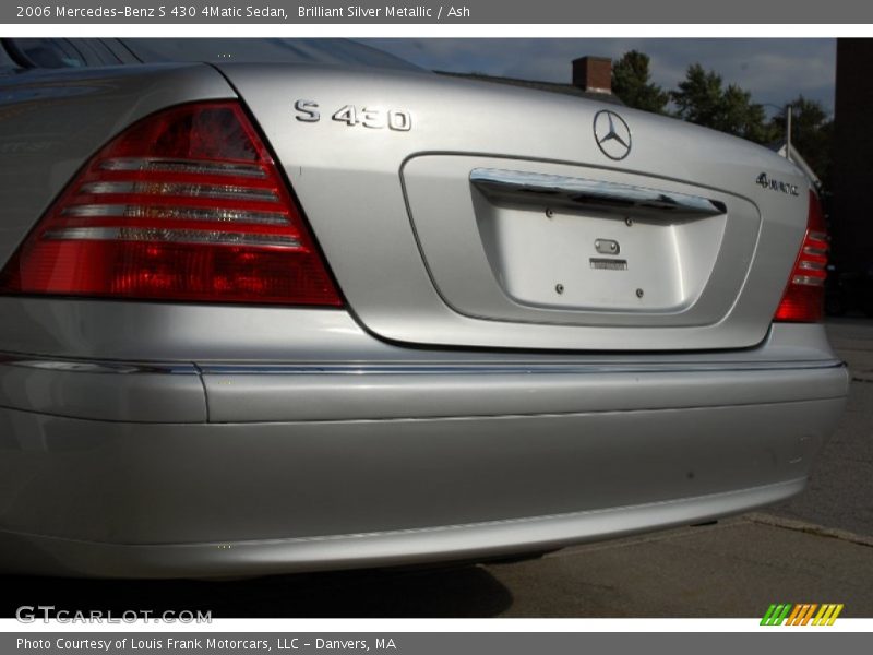 Brilliant Silver Metallic / Ash 2006 Mercedes-Benz S 430 4Matic Sedan
