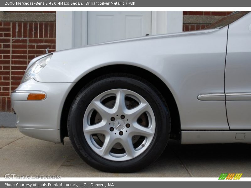 Brilliant Silver Metallic / Ash 2006 Mercedes-Benz S 430 4Matic Sedan