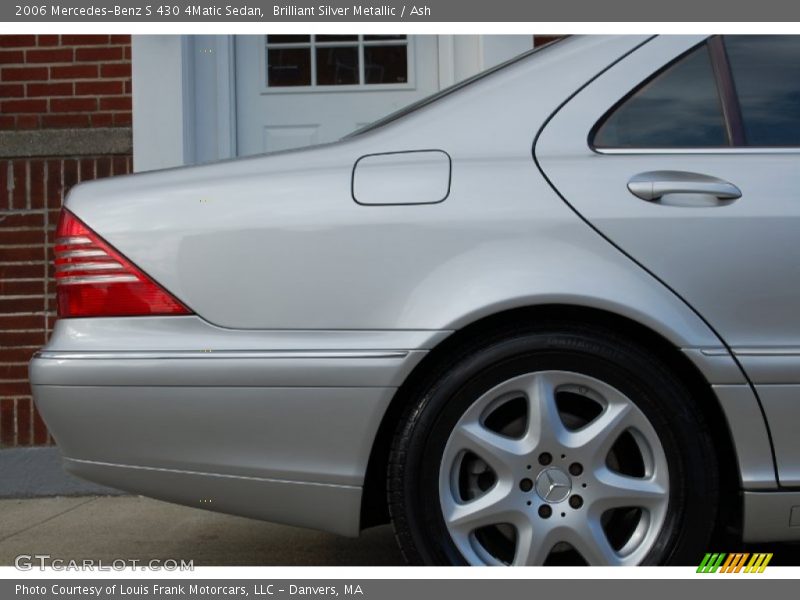 Brilliant Silver Metallic / Ash 2006 Mercedes-Benz S 430 4Matic Sedan