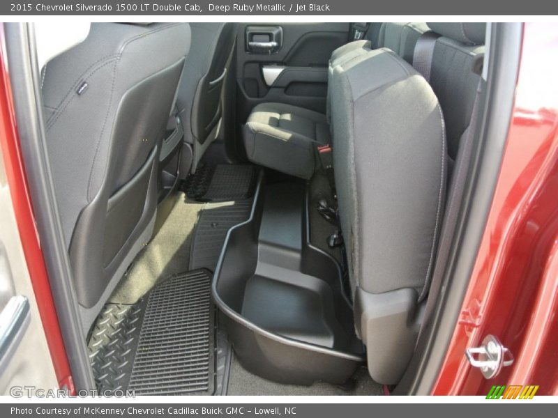 Deep Ruby Metallic / Jet Black 2015 Chevrolet Silverado 1500 LT Double Cab