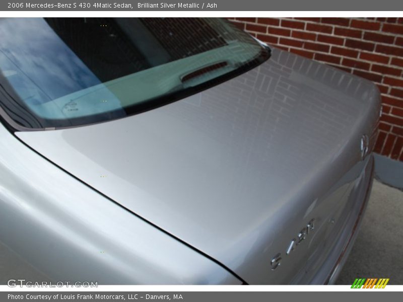 Brilliant Silver Metallic / Ash 2006 Mercedes-Benz S 430 4Matic Sedan