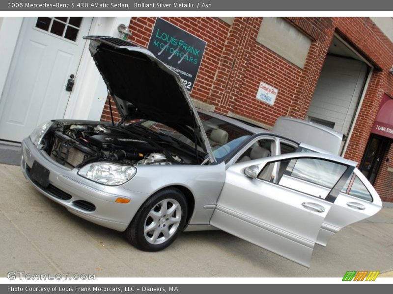 Brilliant Silver Metallic / Ash 2006 Mercedes-Benz S 430 4Matic Sedan