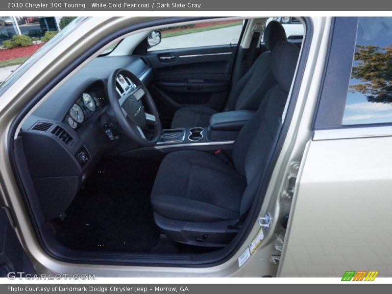 White Gold Pearlcoat / Dark Slate Gray 2010 Chrysler 300 Touring