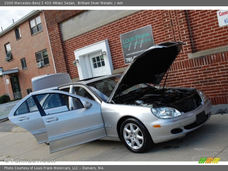 Brilliant Silver Metallic / Ash 2006 Mercedes-Benz S 430 4Matic Sedan
